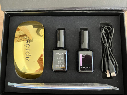 Apres x Presto Gel Nail starter Kit Gift Box
