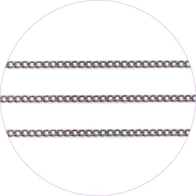 Art Chain - Metal Black - 0.7mm