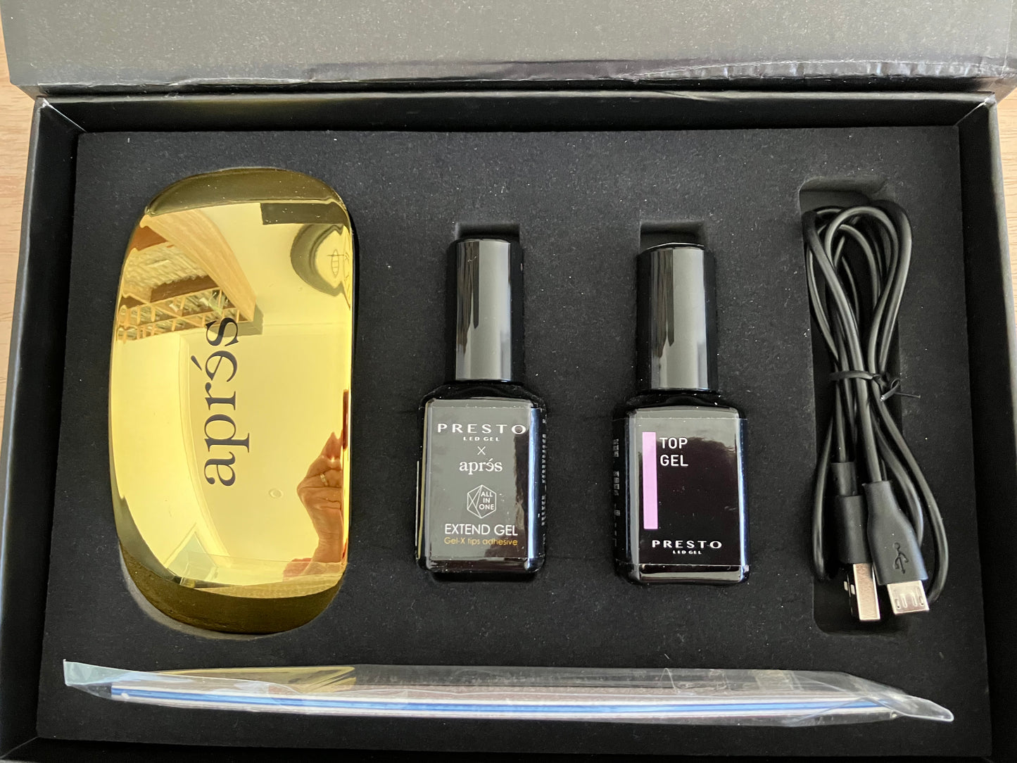 Apres x Presto Gel Nail starter Kit Gift Box