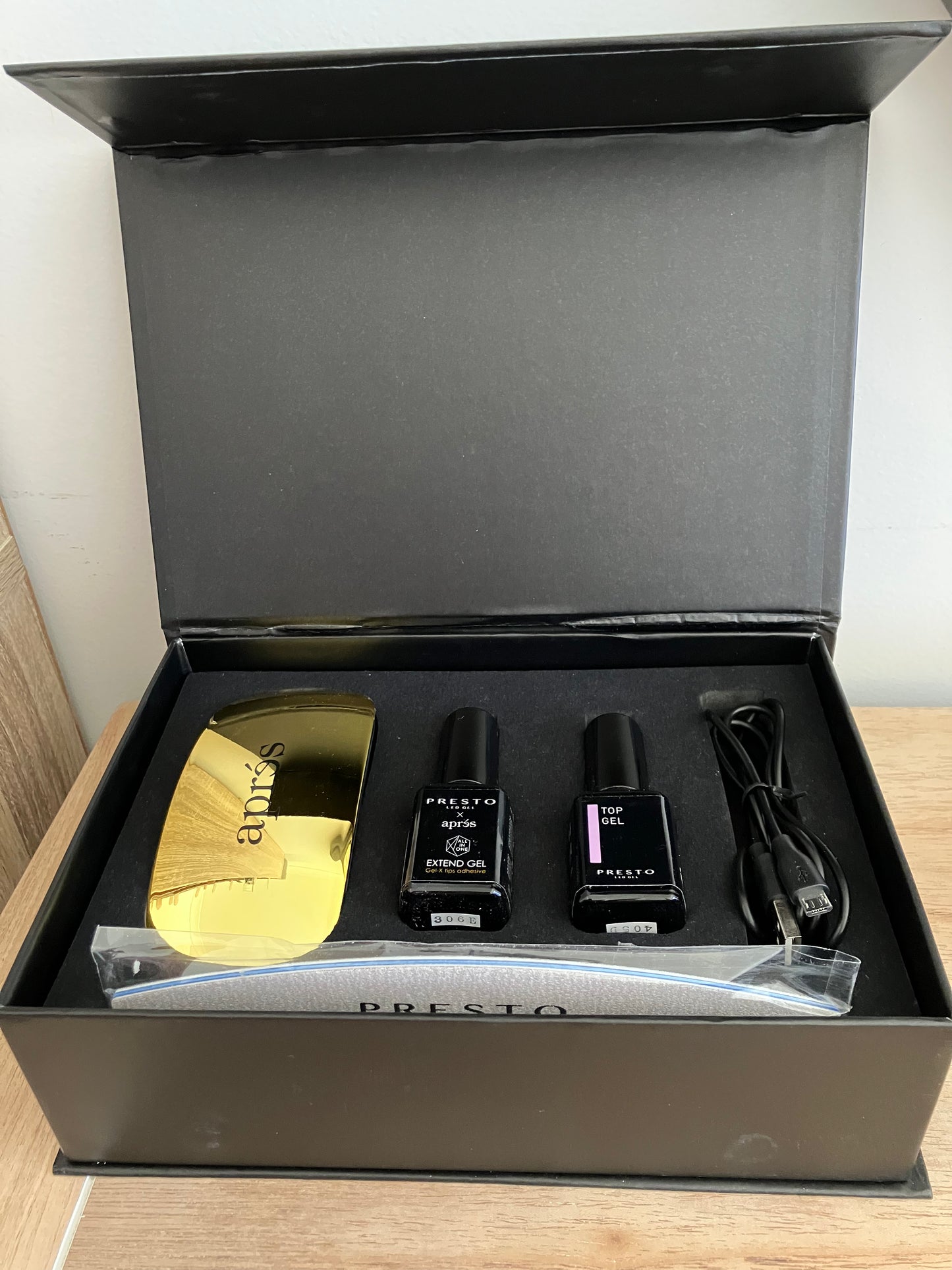 Apres x Presto Gel Nail starter Kit Gift Box