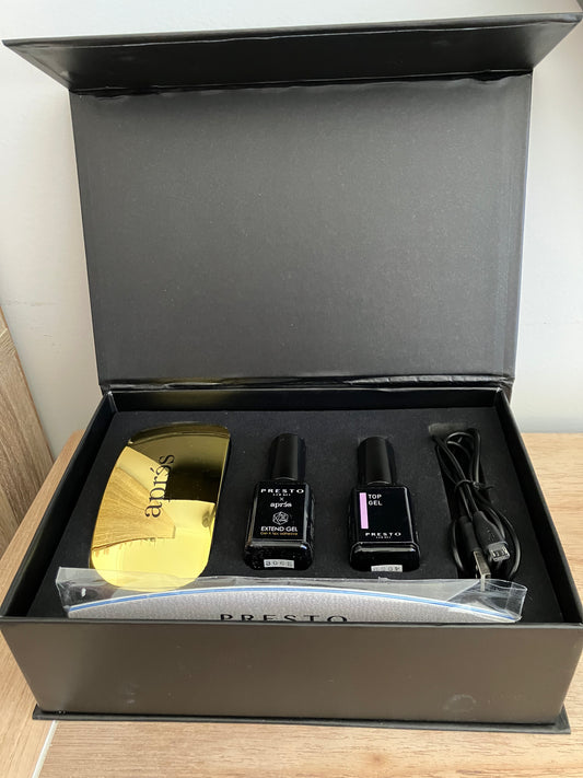 Apres x Presto Gel Nail starter Kit Gift Box