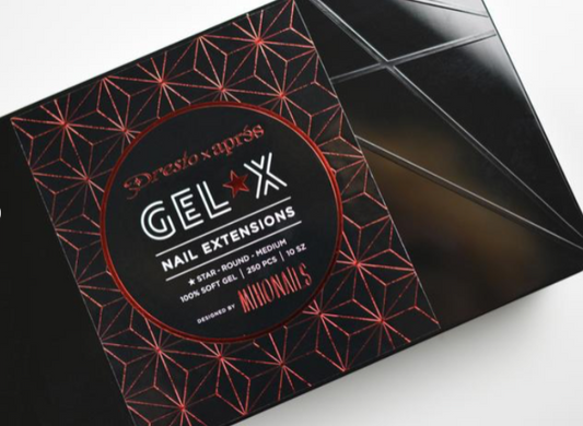APRES GEL-X x PRESTO x MIHO NAILS Nail Tips - STAR ROUND MEDIUM