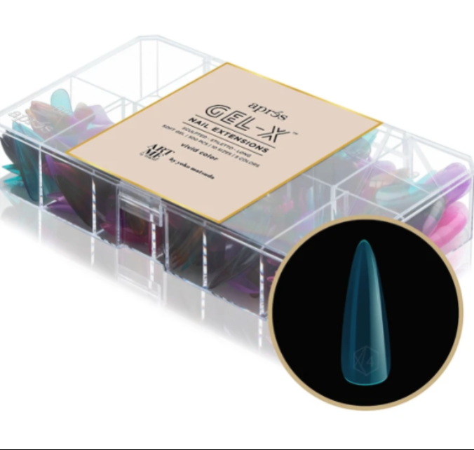 APRES GEL-X TIPS - SCULPTED STILETTO LONG - Sets & Refills