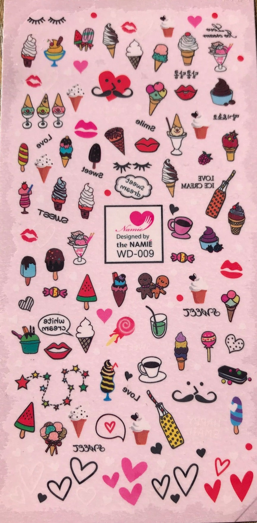 The Namie Nail & Body Art Sticker