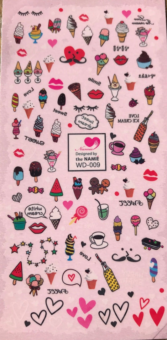 The Namie Nail & Body Art Sticker