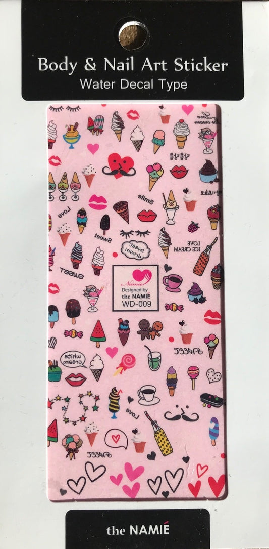 The Namie Nail & Body Art Sticker