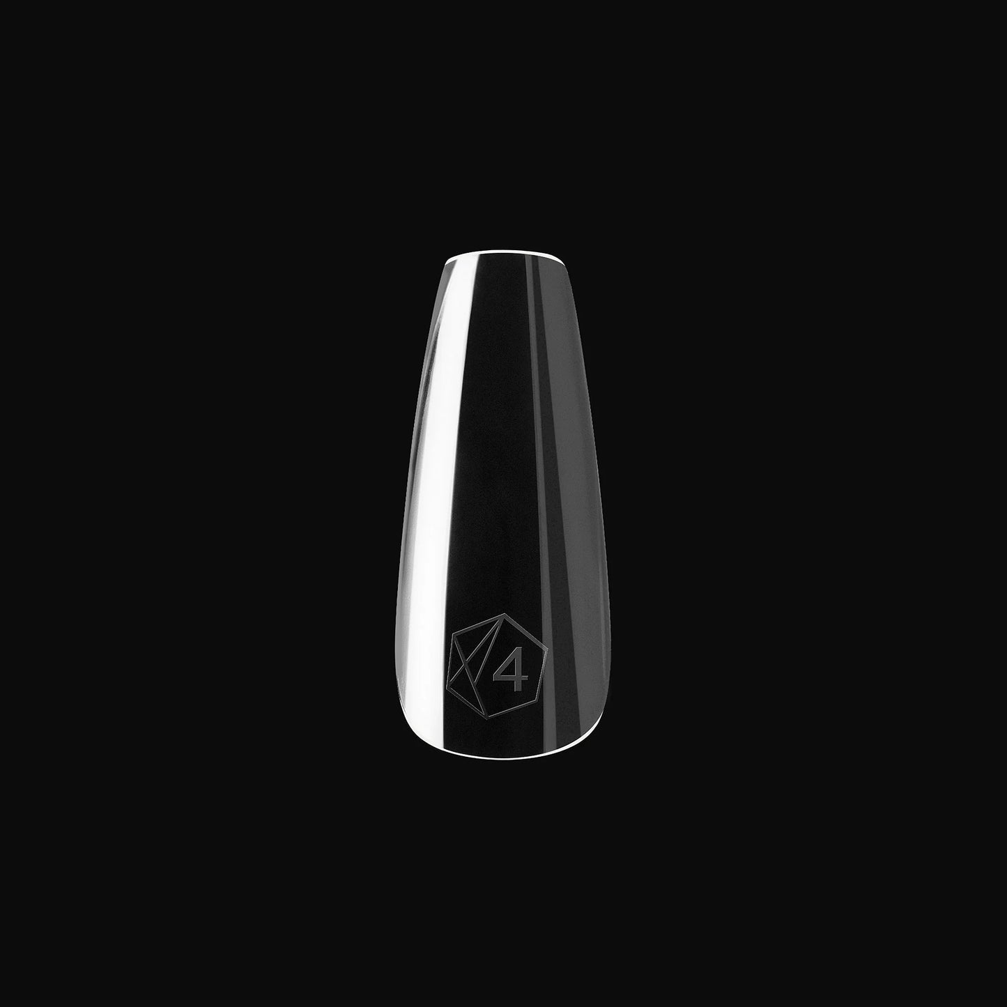 APRES GEL-X TIPS - NATURAL COFFIN MEDIUM - Sets & Refills