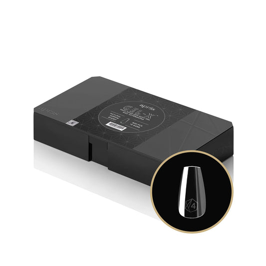 APRES GEL-X TIPS - NATURAL COFFIN SHORT - Sets & Refills
