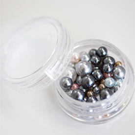 Ball Pearl Assorted Grey