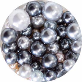 Ball Pearl Assorted Grey