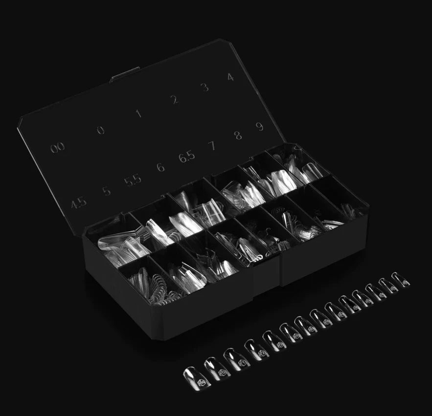 APRES GEL-X TIPS - SCULPTED SQUARE MEDIUM - Refills