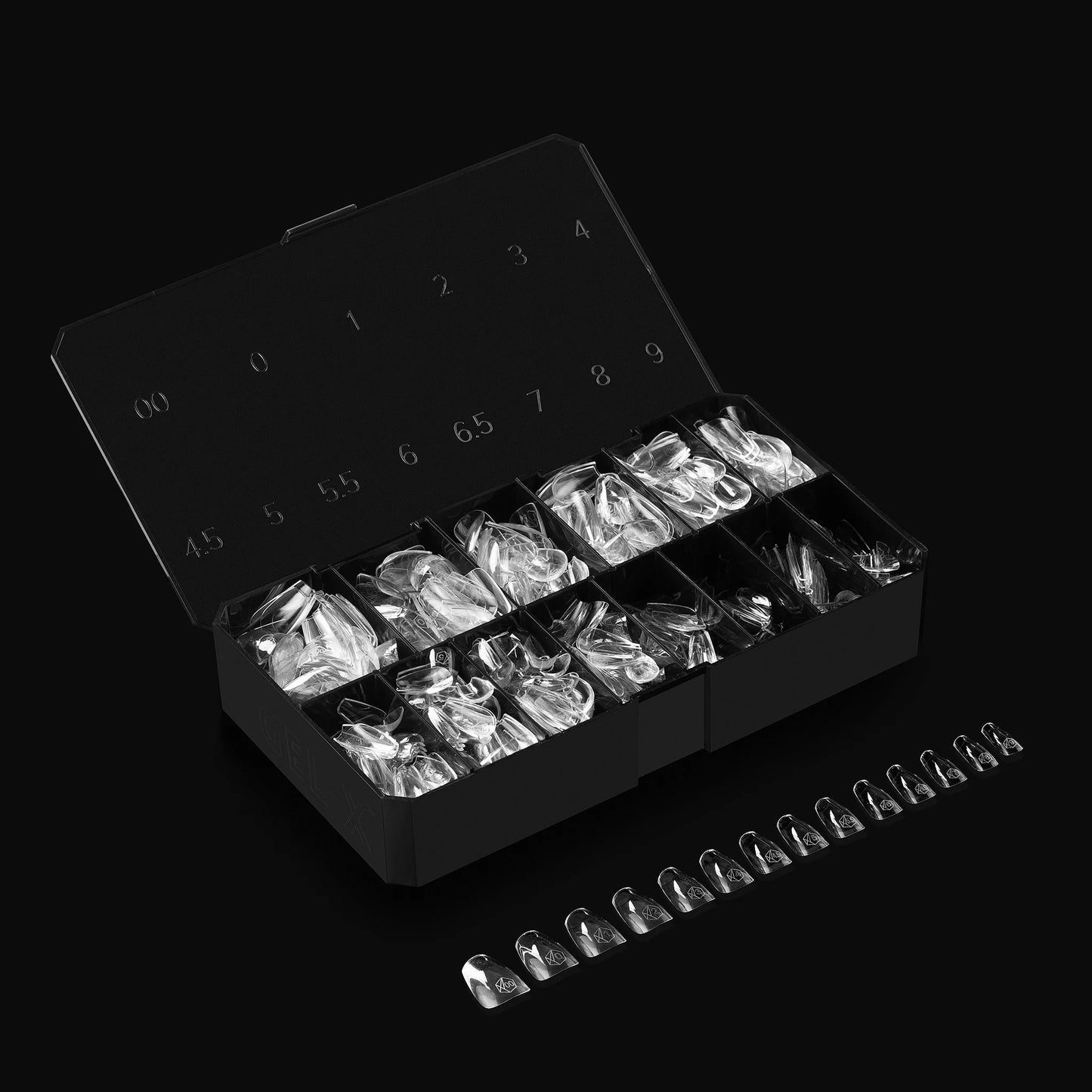 APRES GEL-X TIPS - SCULPTED COFFIN SHORT - Sets & Refills