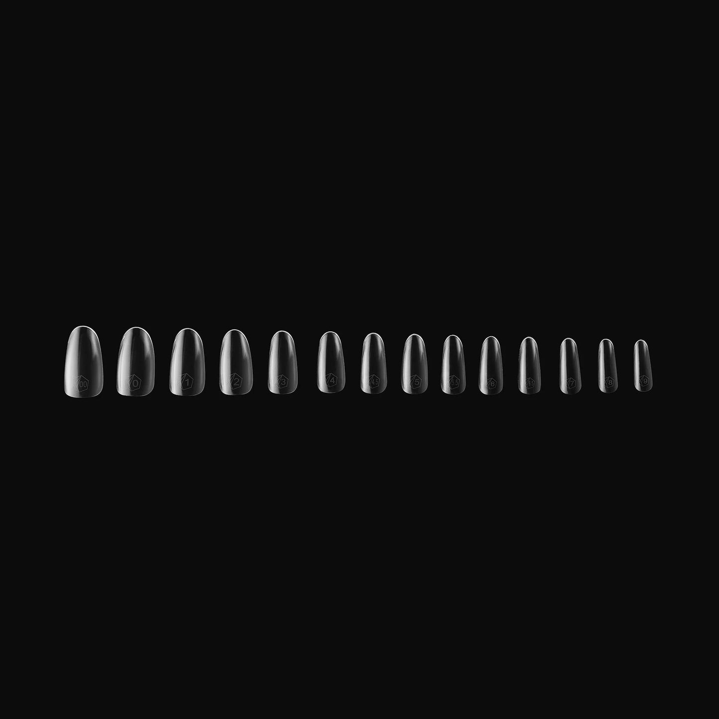 APRES GEL-X TIPS - SCULPTED ROUND MEDIUM - Sets & Refills