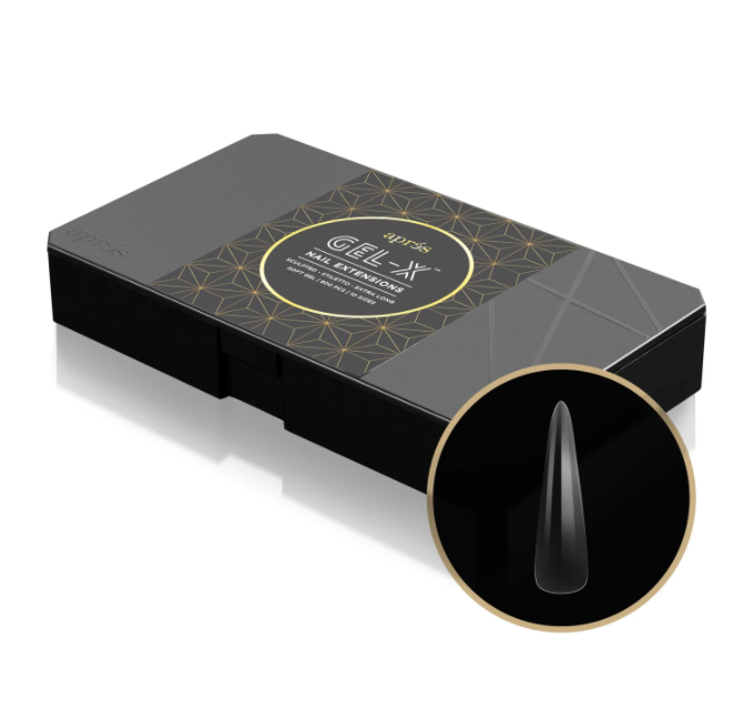 APRES GEL-X TIPS - SCULPTED STILETTO EXTRA LONG REFILLS