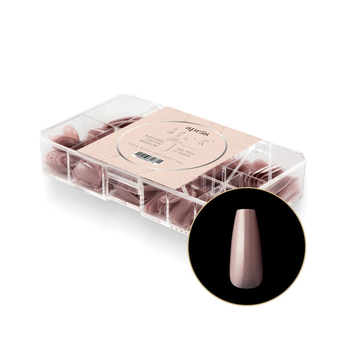 Apres Gel-X Neutral Tips - MIA