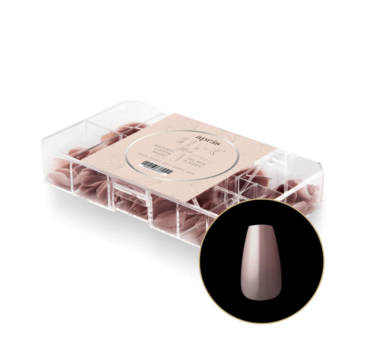 Apres Gel-X Neutral Tips - MIA