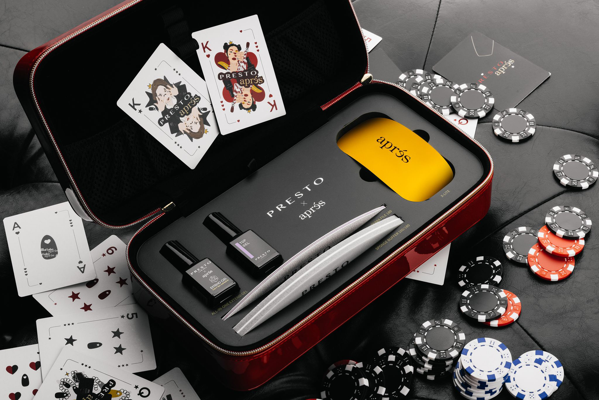 Apres x Presto Gel Nail starter Kit Gift Box
